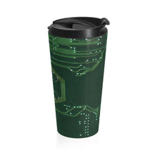 Load image into Gallery viewer, 729 Microchip Stainless Steel Travel Mug - 15oz