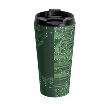 Load image into Gallery viewer, 729 Microchip Stainless Steel Travel Mug - 15oz