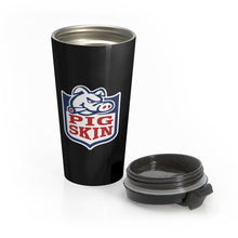 Load image into Gallery viewer, Pigskin Stainless Steel Travel Mug - 15oz