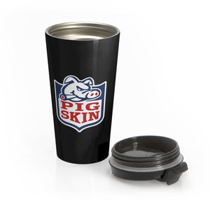 Pigskin Stainless Steel Travel Mug - 15oz