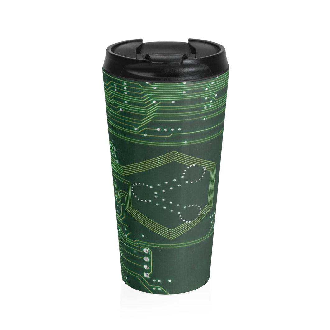 729 Microchip Stainless Steel Travel Mug - 15oz