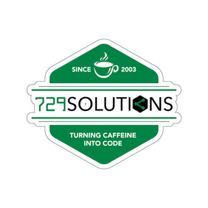 729 Turning Caffeine Into Code Stickers