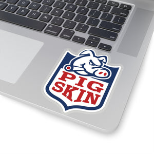 Pigskin Logo Stickers