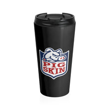 Load image into Gallery viewer, Pigskin Stainless Steel Travel Mug - 15oz