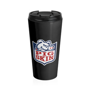 Pigskin Stainless Steel Travel Mug - 15oz