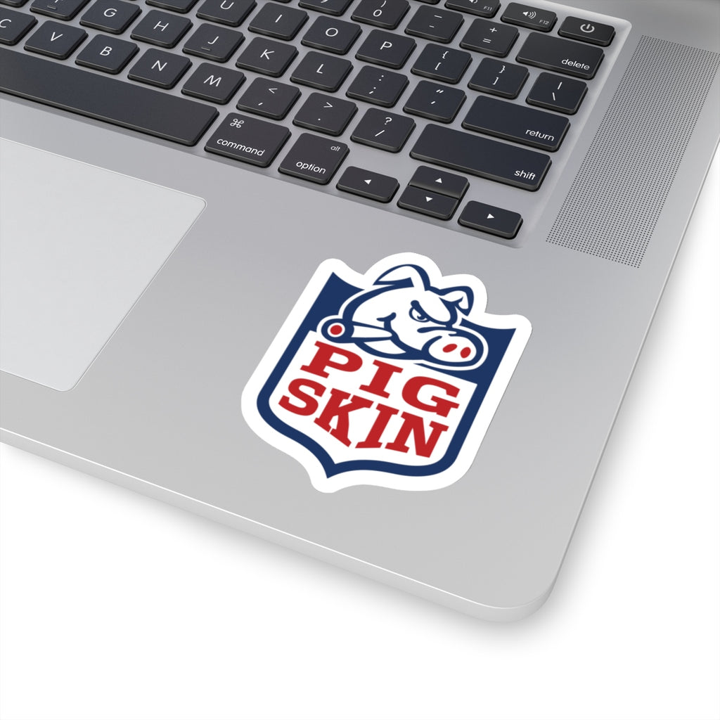 Pigskin Logo Stickers